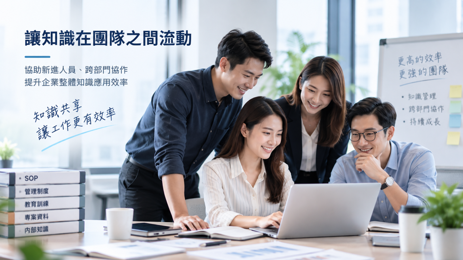 企業團隊透過文件知識提升資訊取得效率