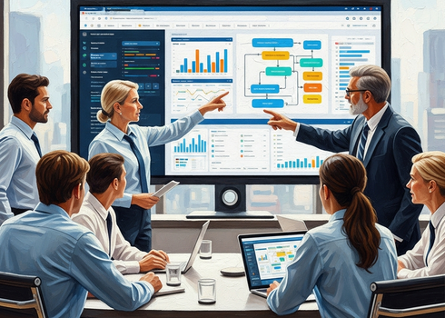 BPM系統：引導中大型企業數位轉型，主管必看即時報表與BPM應用全解析